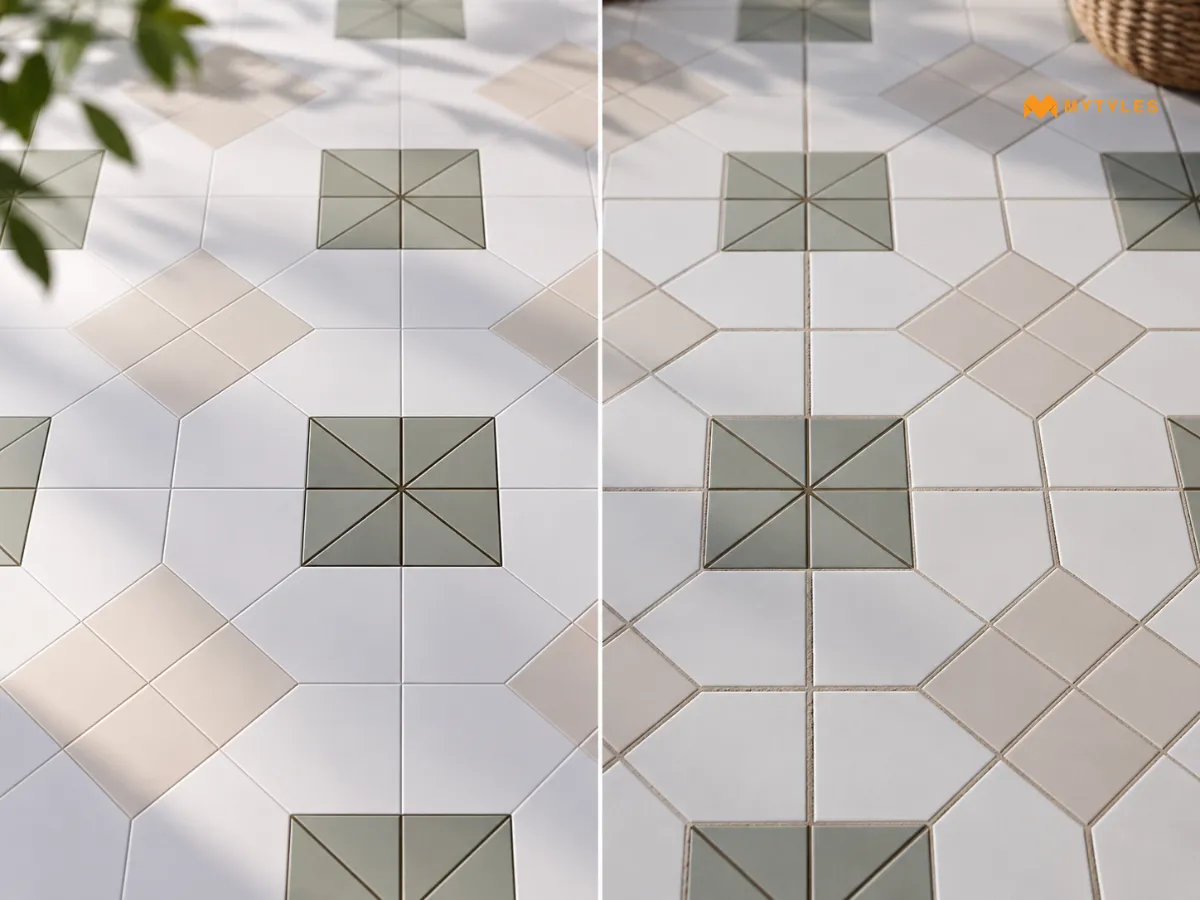 Why the Edge Matters for Grout Lines